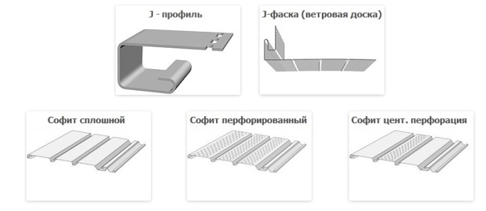 Монтажные элементы софитов